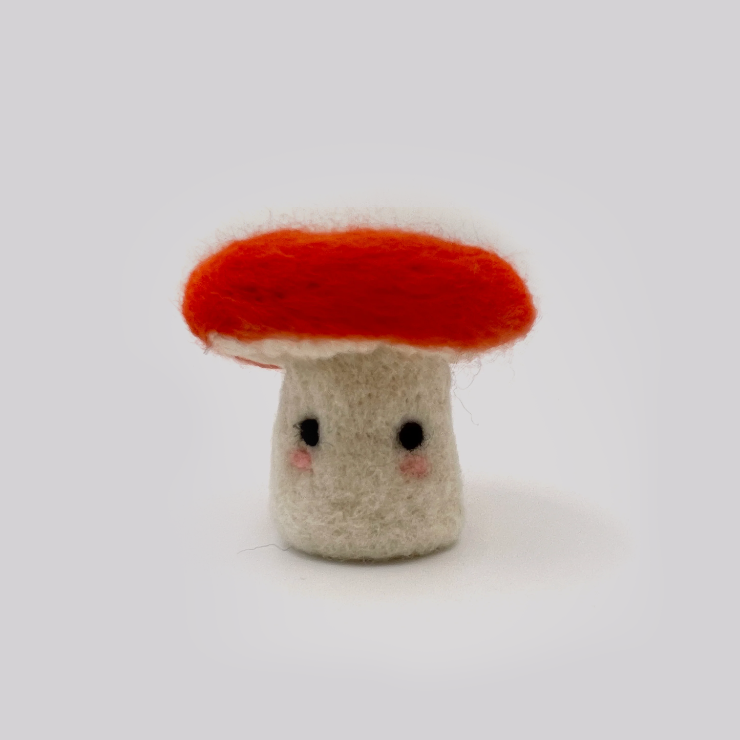 Mushroom (Orange) Felt Buddy