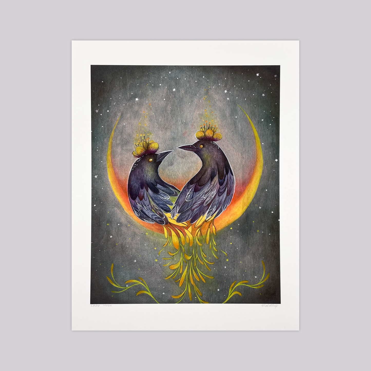 Crow Moon - Art Print