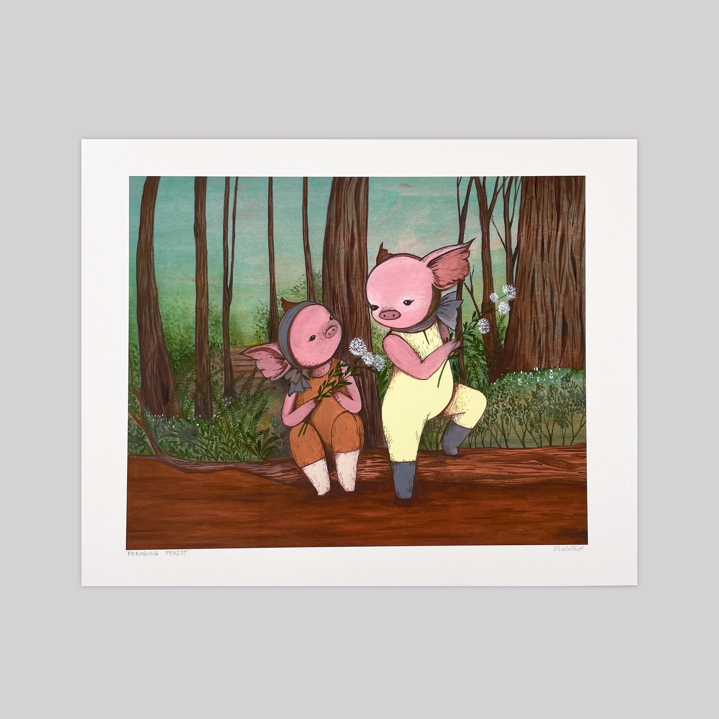 Foraging Forest - Art Print