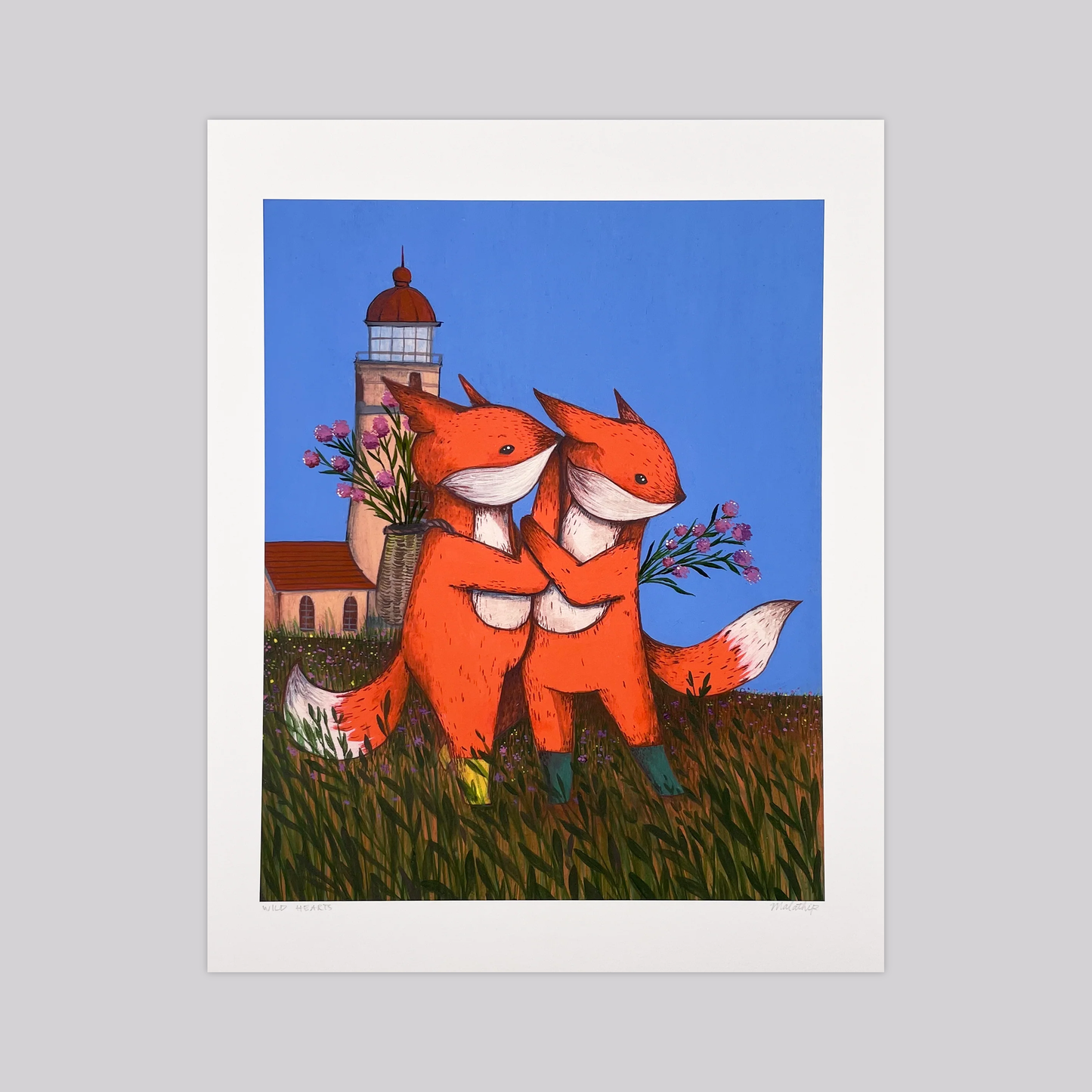 Wild Hearts - Art Print