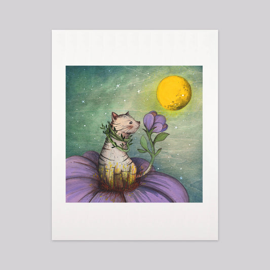 Bloom Tabby - Art Print