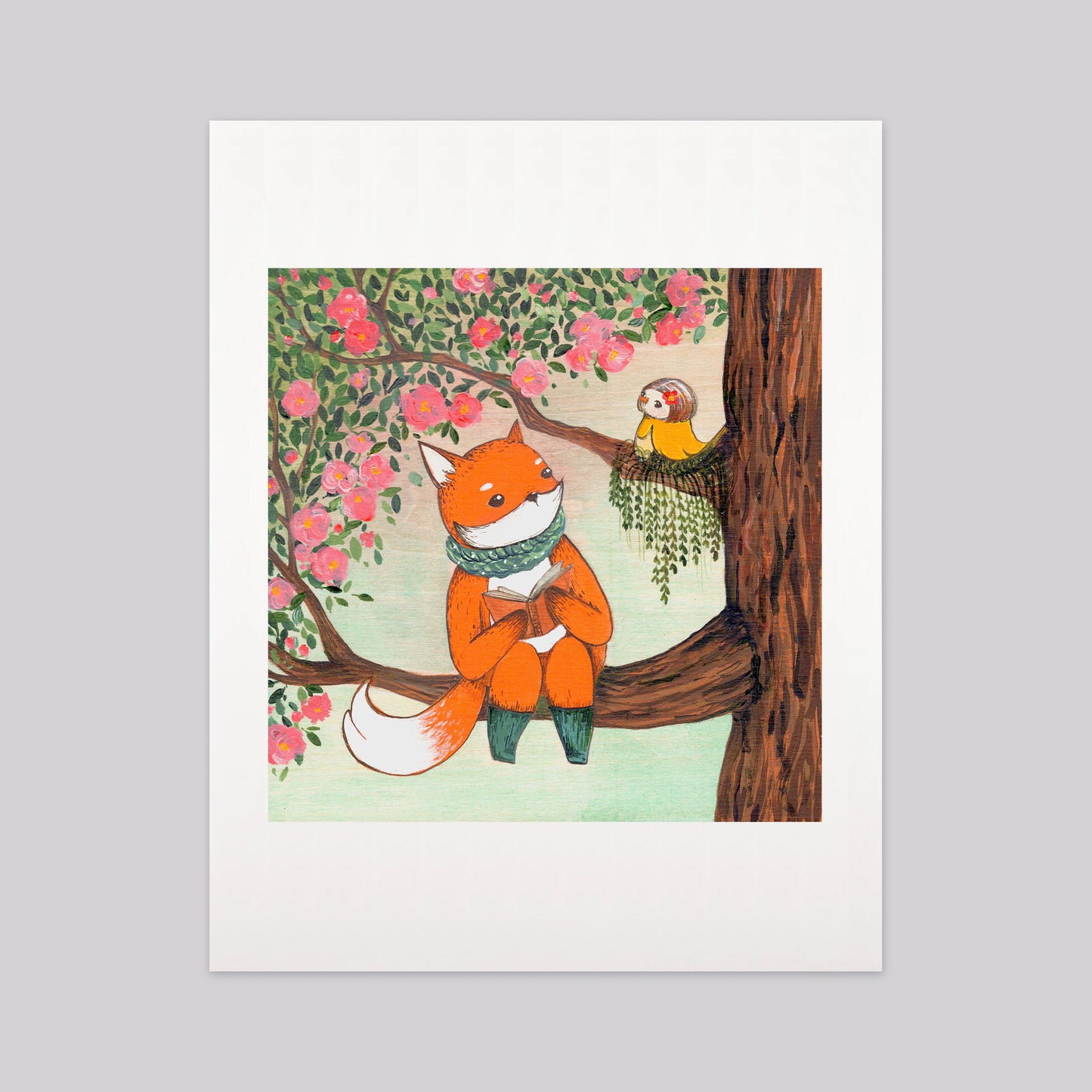 Familiar Camillia - Art Print