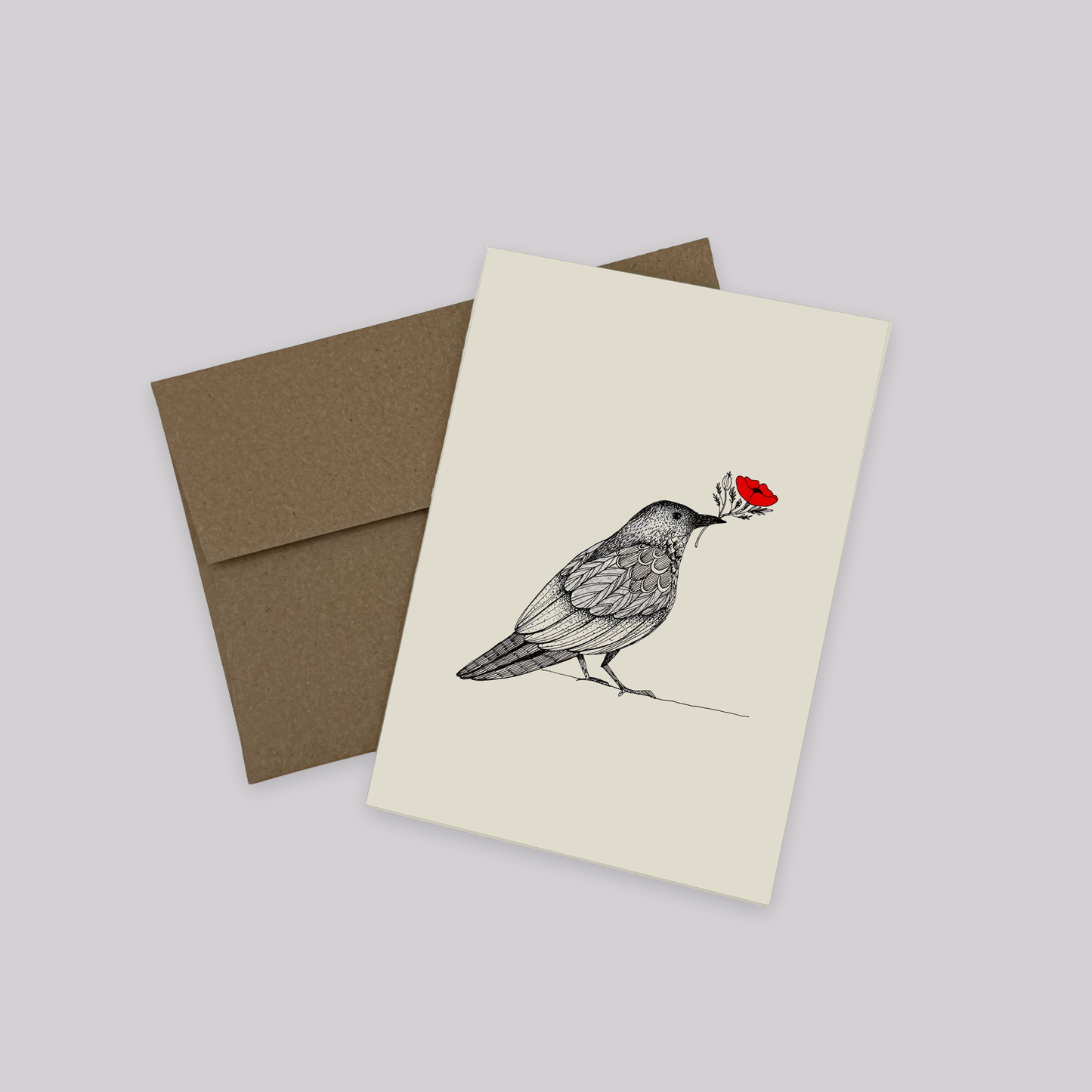 Crow - Note Card