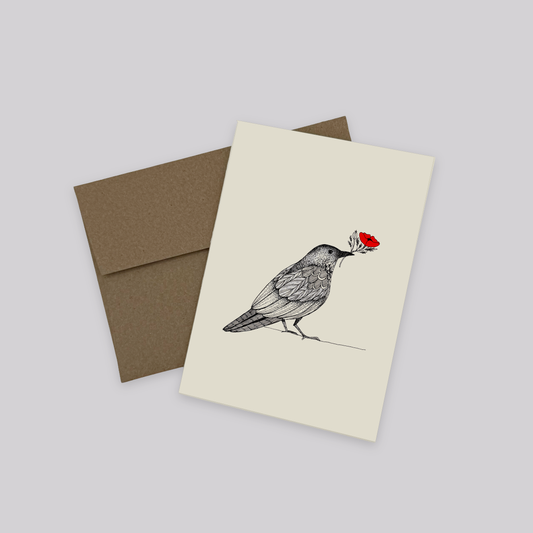 Crow - Note Card