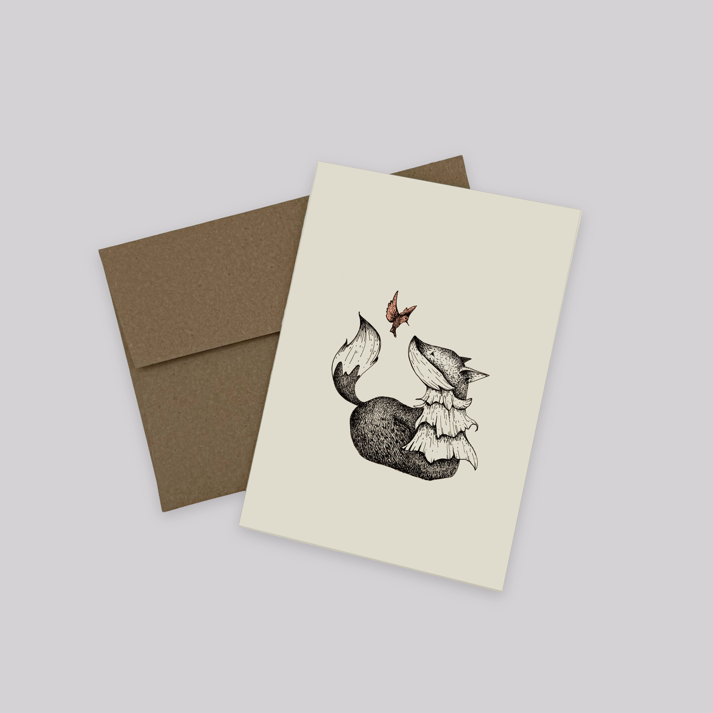 Foxy Friend - Note Card