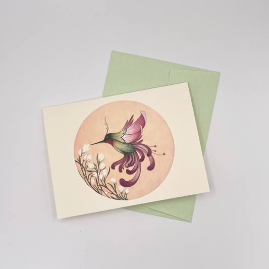 Humingbird - Note Card