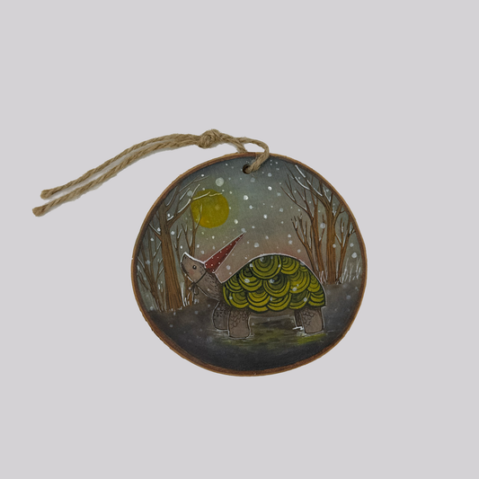 On The Way - Original Painting Ornament