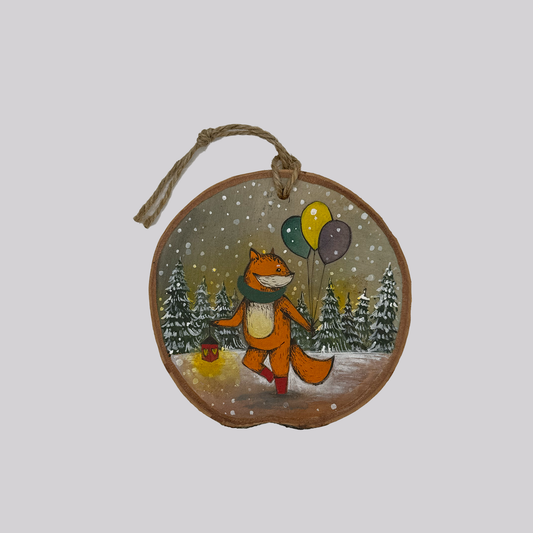 Gift Delivery - Original Painting Ornament