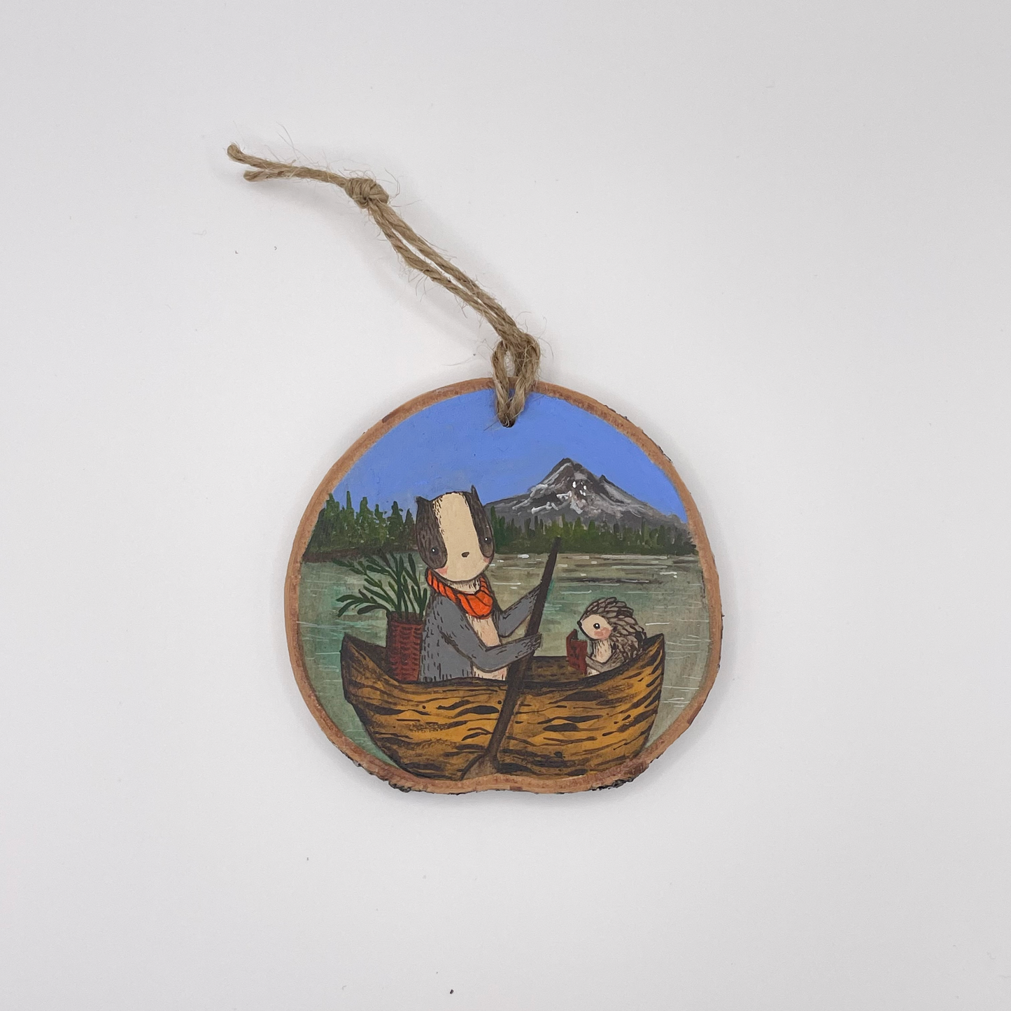 Beau and Henry at Lost Lake - Ornament