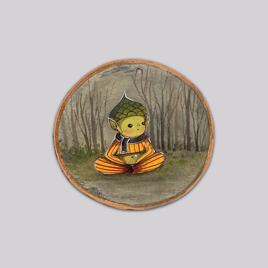 Baby Goblin - Original Painting Ornament