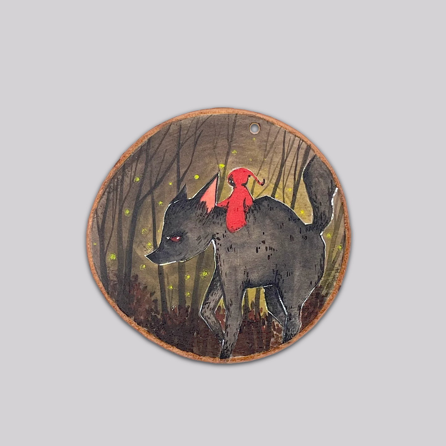 Favorite Grimm - Original Painting Ornament