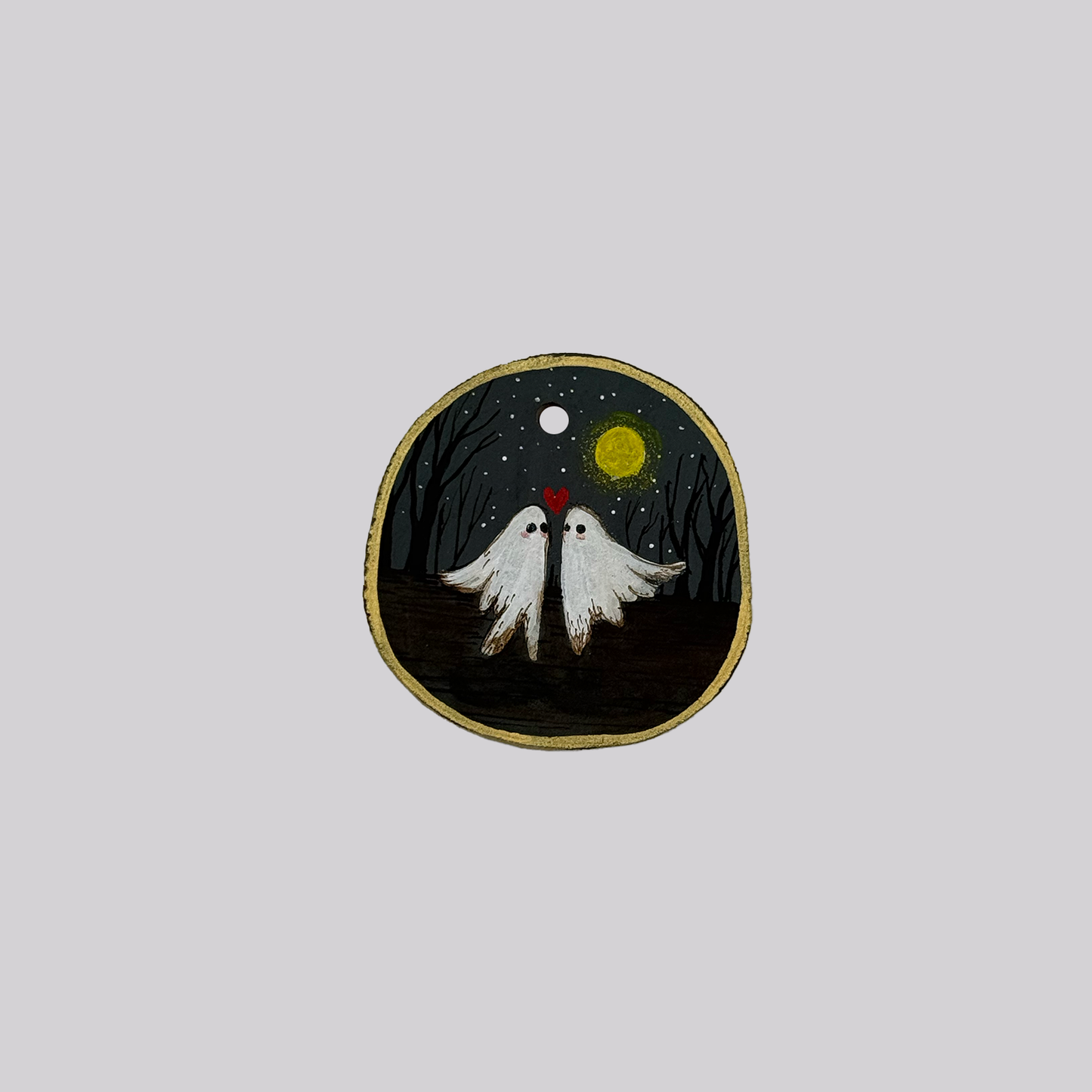 I Love You - Original Painting Ornament