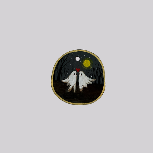 I Love You - Original Painting Ornament