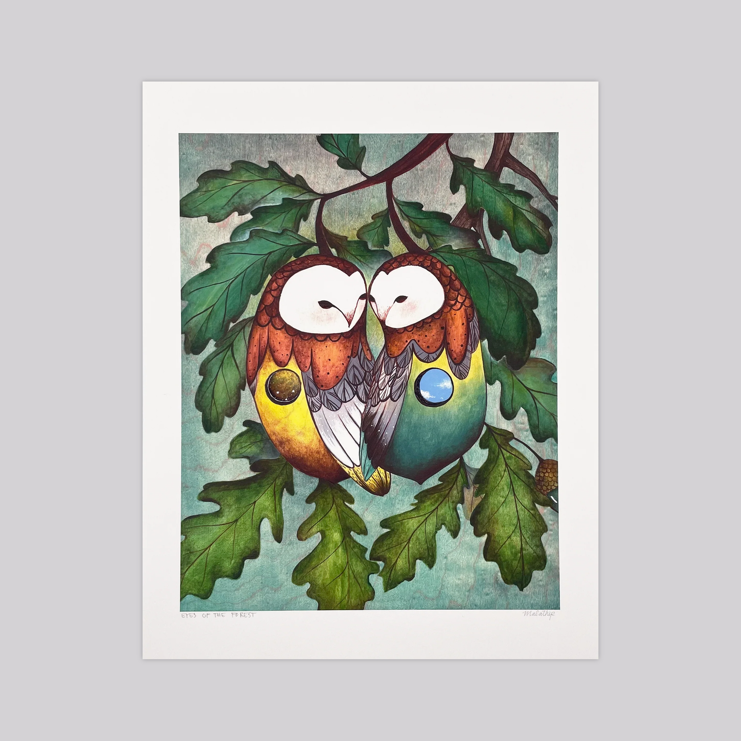 Eyes Of The Forest - Art Print