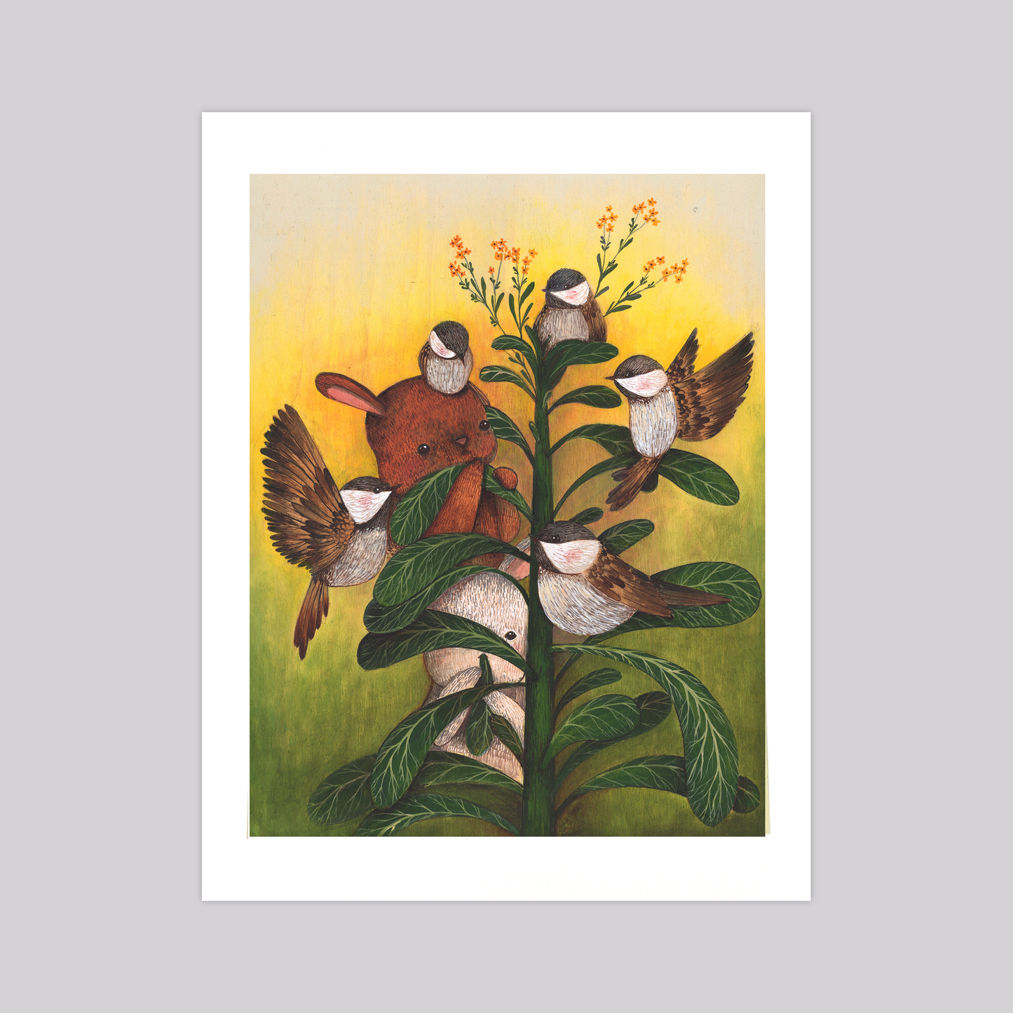 Garden Gremlins - Art Print