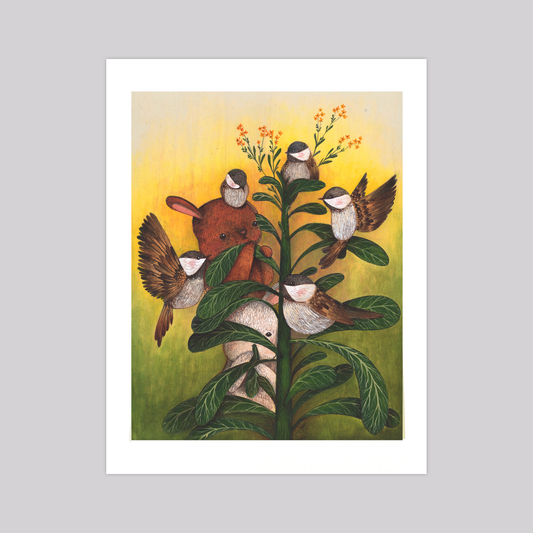 Garden Gremlins - Art Print