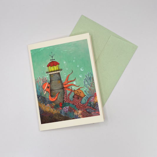 Underworld Lighthouse - Note Card