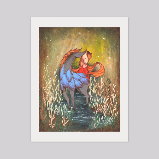 Where We Met - Art Print