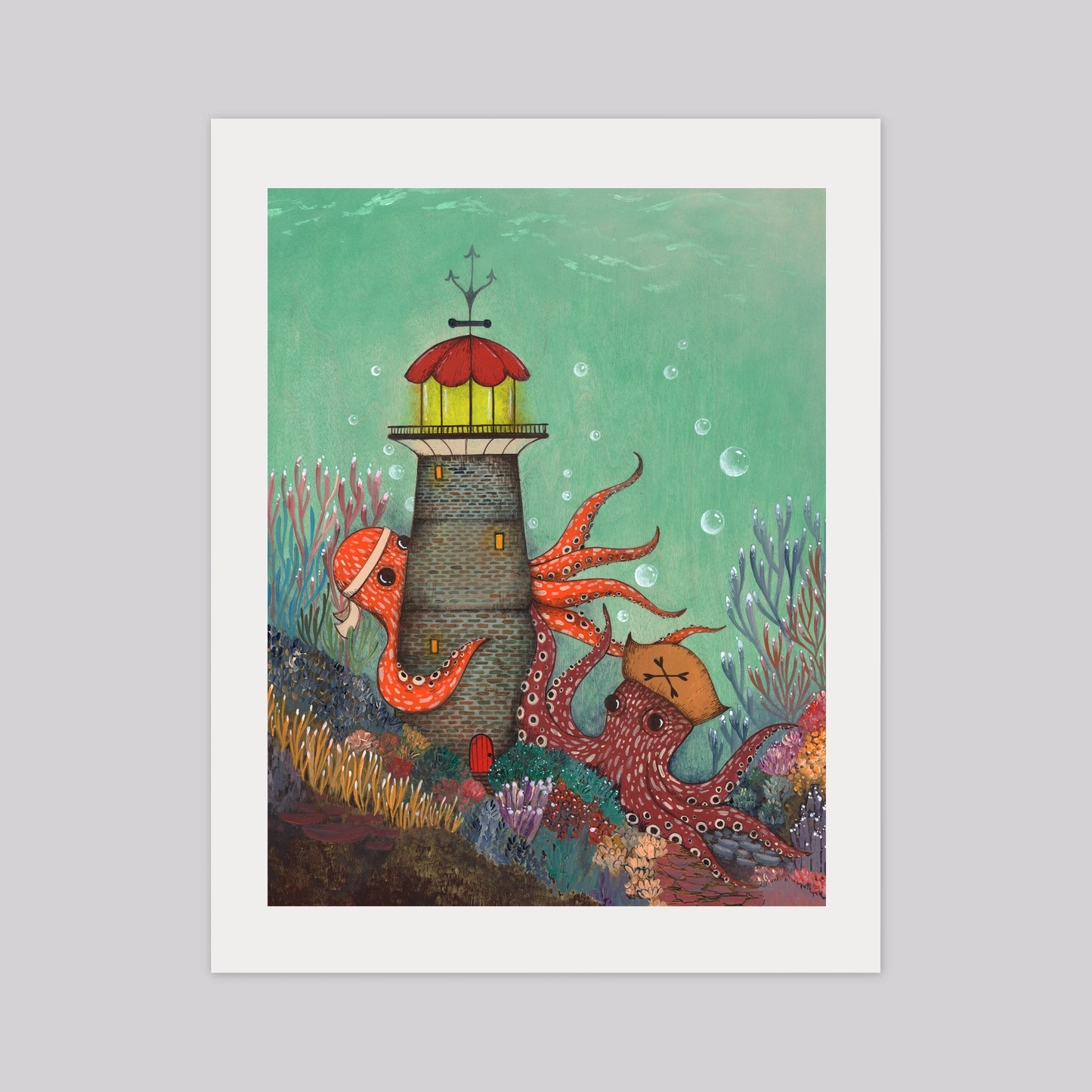 Underworld Lighthouse - Art Print